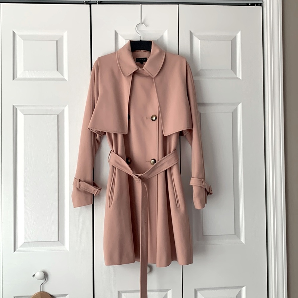 TOPSHOP Trench coat size 6.